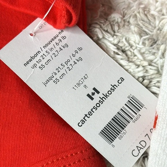 Christmas lot, newborn leggings and tutu and milk and onsie long sleeve NWT - Picture 5 of 11